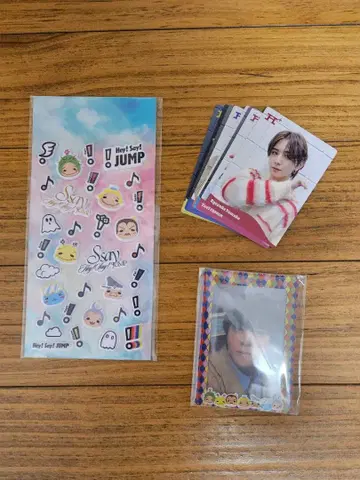 Hey! Say! JUMP 씰과 카드 세트