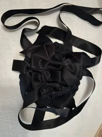 Angelic Pretty 블랙 헤어 액세서리