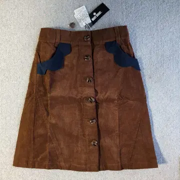 Mary Quant 브라운 타이트 스커트