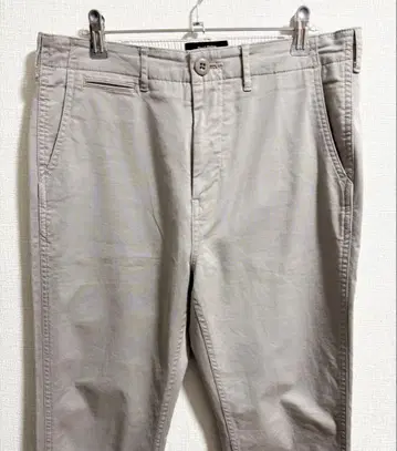 BEAMS 스트레치 테이퍼드 치노 팬츠 그레이지 M 사이즈 단종