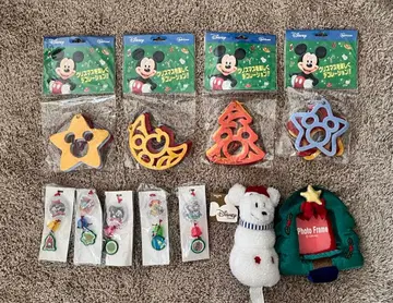 디즈니 크리스마스 굿즈 묶음 판매 미키 미니 도날드 데이지