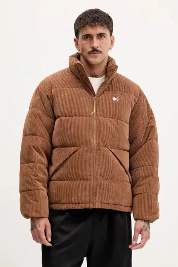 타미힐피거 다운 자켓 브라운