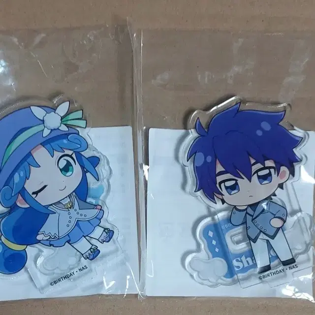 신비한 별의 쌍둥이 공주 레인 쉐이드 라쿠텐 쿠지 아크릴스탠드