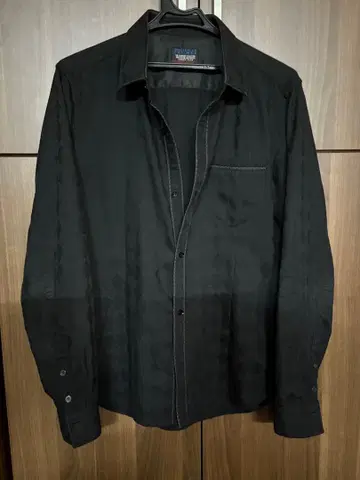 니콜 클럽 포맨 블랙 셔츠