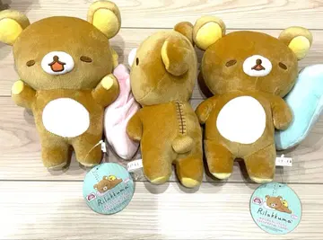 당신 곁의 리락쿠마 쫀득쫀득 새근새근 봉제 인형 BIG 3체 세트