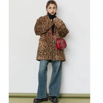 EVRIS 샤기 오버 사이즈 자켓