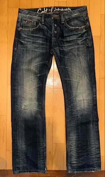 빈티지 가공 데님 y2k