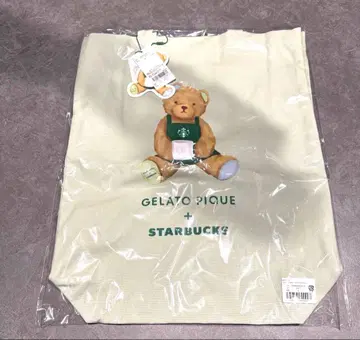 GELATO PIQUE + STARBUCKS 토트백