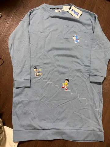 도라에몽 긴팔 원피스