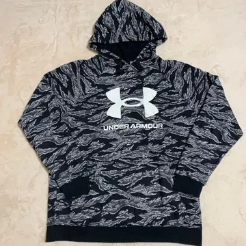언더아머 카모 패턴 후드티 XXL
