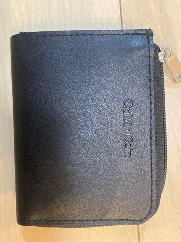 Calvin Klein 블랙 코인 케이스
