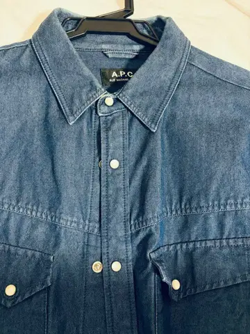 A.P.C. 데님 긴팔 셔츠