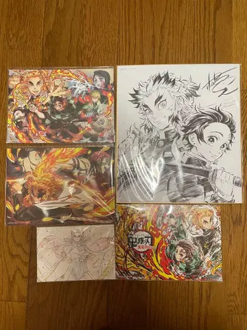 귀멸의 칼날 무한열차 렌고쿠 쿄쥬로 엽서 묶음 판매