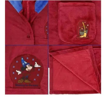 미키마우스 후드 부착 판초