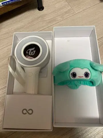 TWICE 응원봉과 MINA 응원봉 커버