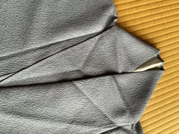 새상품급 미착용 순수 실크 기모노 후지네즈색 이로무지 화장 66cm