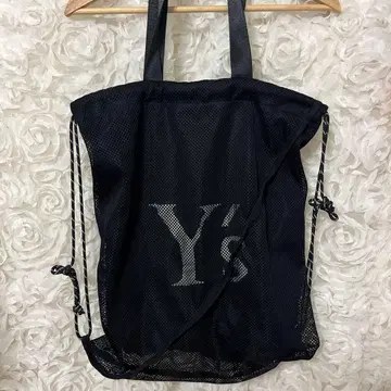 Y's 메쉬 숄더백 블랙