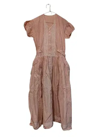 P4 컨디션 최상 핑크하우스 원피스 반팔