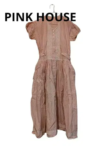 P4 컨디션 최상 핑크하우스 원피스 반팔