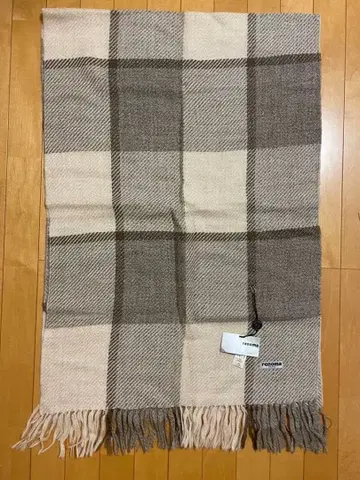 renoma 체크 무늬 스톨/머플러