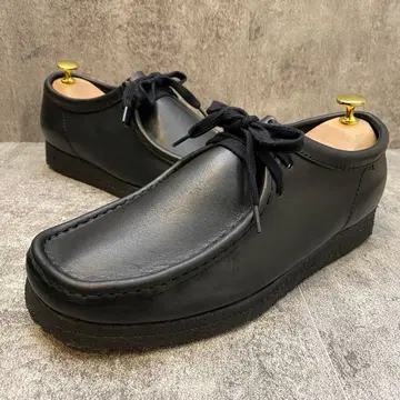 새상품급 클락스 CLARKS 왈라비 가죽 [ 25 ] 블랙