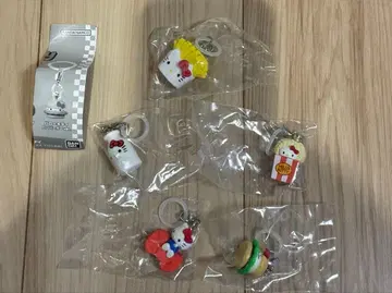 헬로키티 아메리칸 디자인 메지루시 액세서리 전 5종 컴플리트