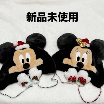 디즈니 크리스마스 팬캡 크리스마스 미키 미니 새상품