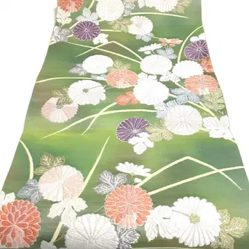 a935 순수 실크 롯츠 후쿠로 오비 카라오리 기모노