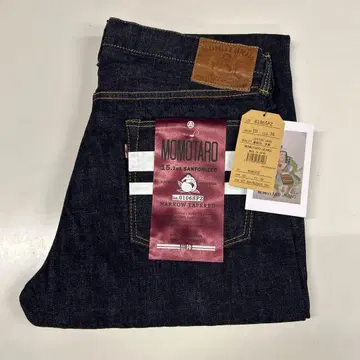 모모타로 진즈 0106SPZ 내로우 테이퍼드 데님 지퍼 모델 36