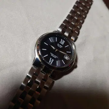 ALBA 아날로그 쿼츠 손목시계 블랙