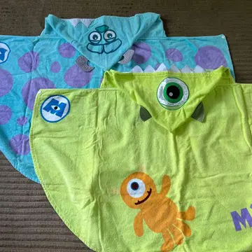 몬스터즈 잉크 후드 부착 타월