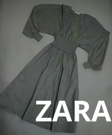 ZARA 긴팔 롱 원피스 블랙 코디