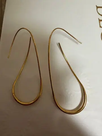 바 주얼리 골드 후프 귀걸이