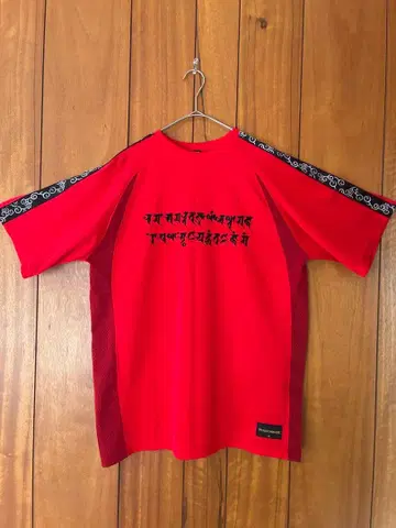 PEACE MAKER 피스메이커 메쉬 T셔츠 자수