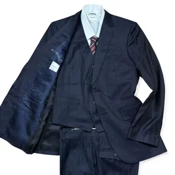 컨디션 최상 폴스미스 현행 쓰리피스 수트 제냐 원단 실크 L 사이즈