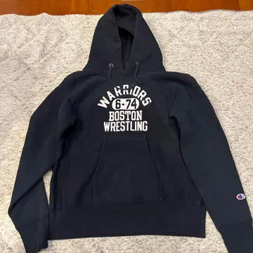 Champion WARRIORS 후드티 네이비