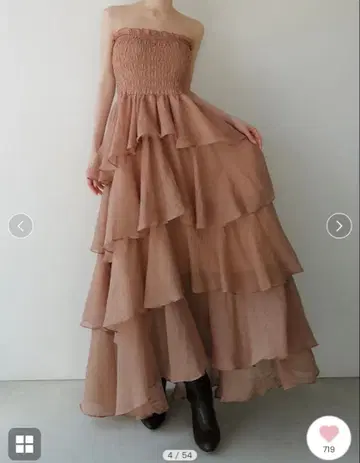 usagionline maisoncelon 원피스 베어탑 드레스