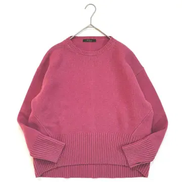 새상품급 어반리서치 로쏘 엑스트라 파인 심 디자인 울 니트