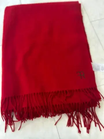 프레이 아이디 레드 머플러 F 사이즈