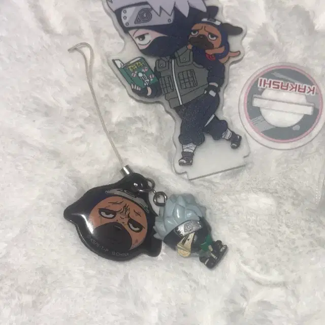 일괄 나루토 카카시 파쿤 팟쿤 고전키링 아크릴 스탠드 미개봉 사쿠라 J상