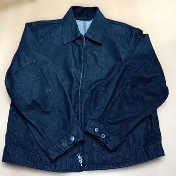데님 집업 자켓 S 사이즈 GU