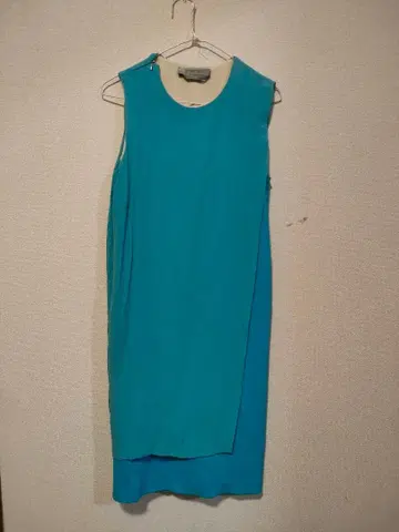 1 스포츠 맥스 슬리브리스 원피스 S 스카이블루