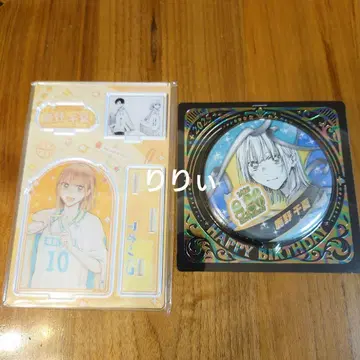 푸른상자 사슴노 치나츠 생일 캔뱃지 명장면 디오라마 피규어