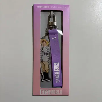 BTS WORLD V 태현 스트랩 키링