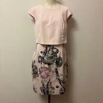 테드베이커 핑크 플라워 원피스