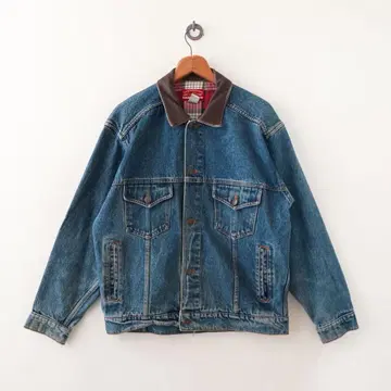80s Marlboro 말보로 denim jaket M