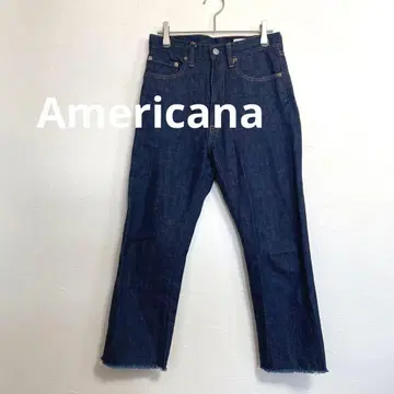 아메리카나 AMERICANA 컷오프 데님 팬츠 청바지 26