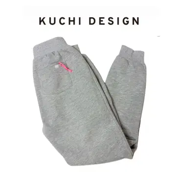 [ KUCHI DESIGN ] 속기모 스웨트 팬츠 그레이