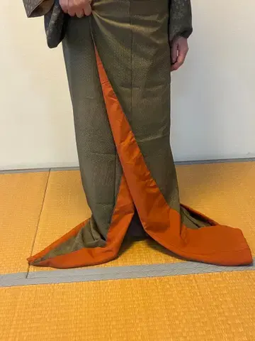 밑단 끌림 (오히키즈리)