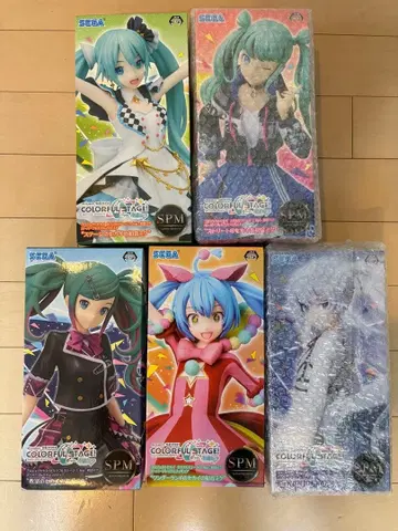 미개봉품 프로세카 하츠네 미쿠 피규어 세트